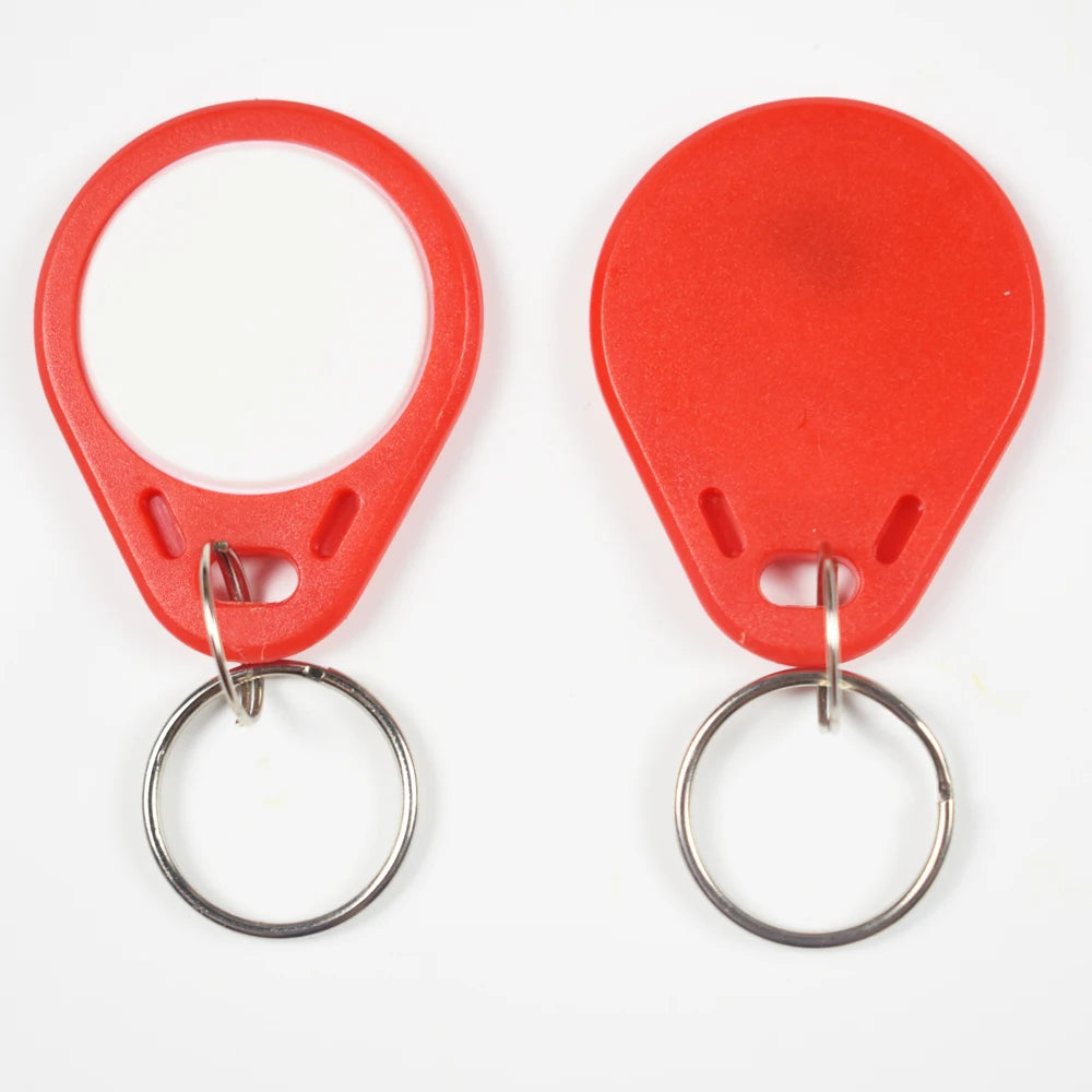 100pcs/Lot 125Khz Proximity RFID EM4305 T5577  Smart Card Read and Rewriteable Token Tag Keyfobs Keychains Access Control