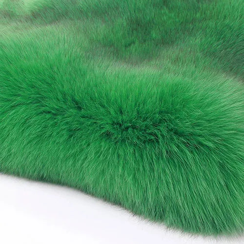 Natural Fur Bikini Women Real Fox Fur Bikini