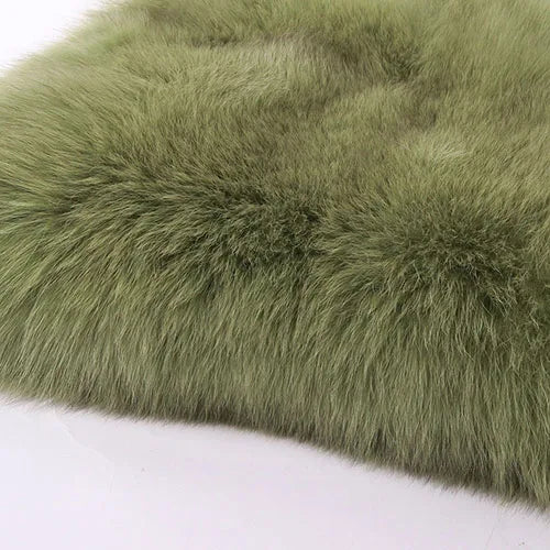 Natural Fur Bikini Women Real Fox Fur Bikini