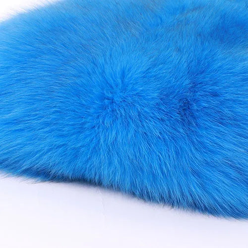 Natural Fur Bikini Women Real Fox Fur Bikini