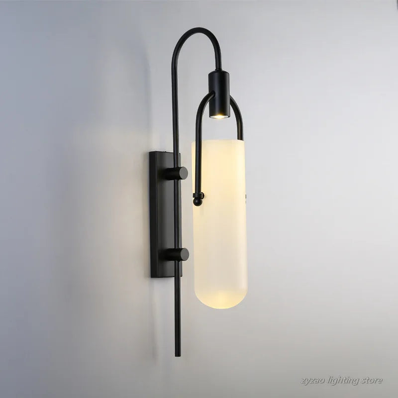 Modern Simple Living Room Led Wall Lamps Bedroom Bedside Wall Lights Fixtures Parlor Wall Deco Indoor Decor Lights Bathroom Lamp