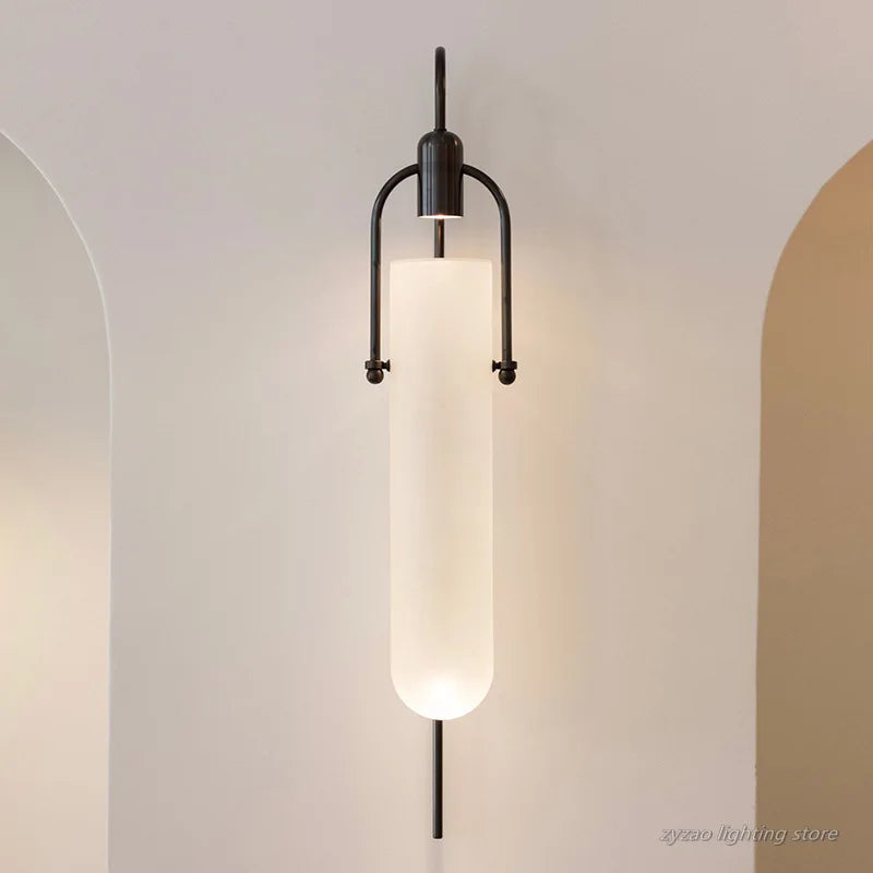 Modern Simple Living Room Led Wall Lamps Bedroom Bedside Wall Lights Fixtures Parlor Wall Deco Indoor Decor Lights Bathroom Lamp