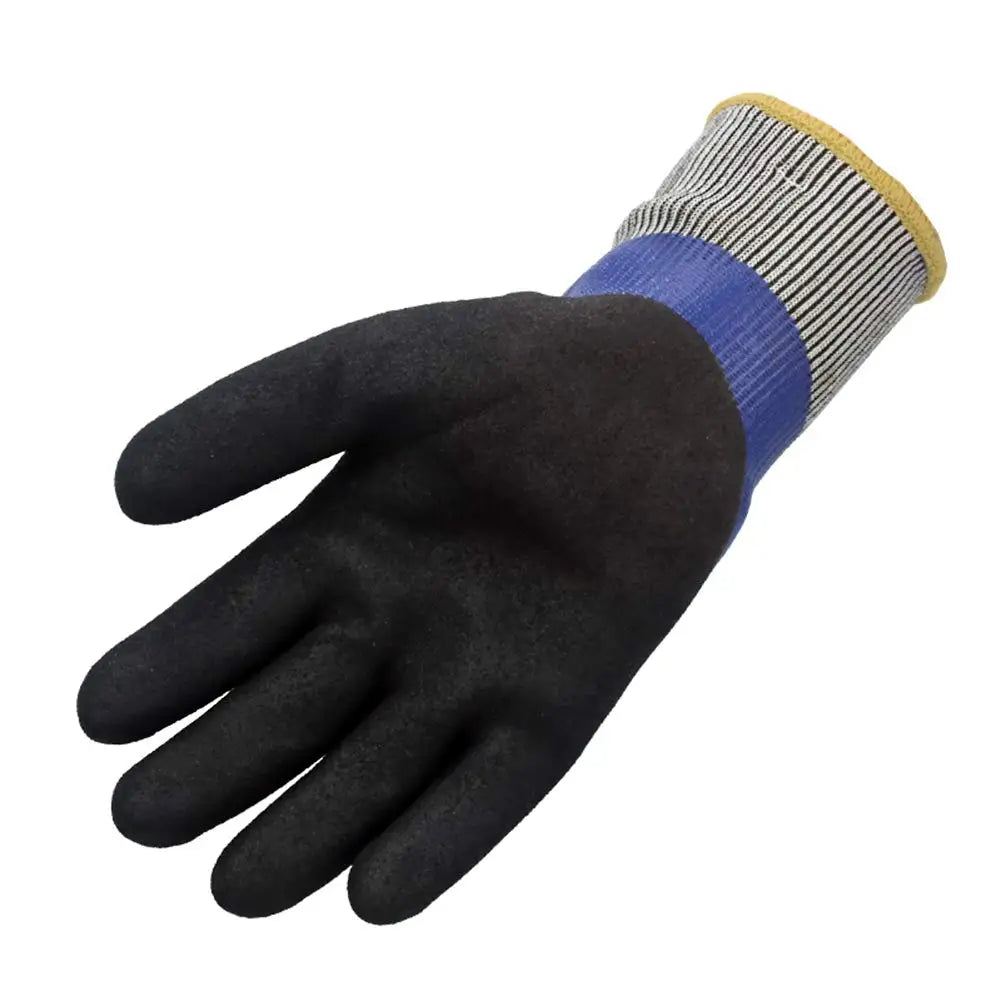 WG-538 Cold Storage Glove Fully Oil Resistance Food Grade Contact Safety Glove Warm Water Proof Anti  Work Gloves -30 degree
