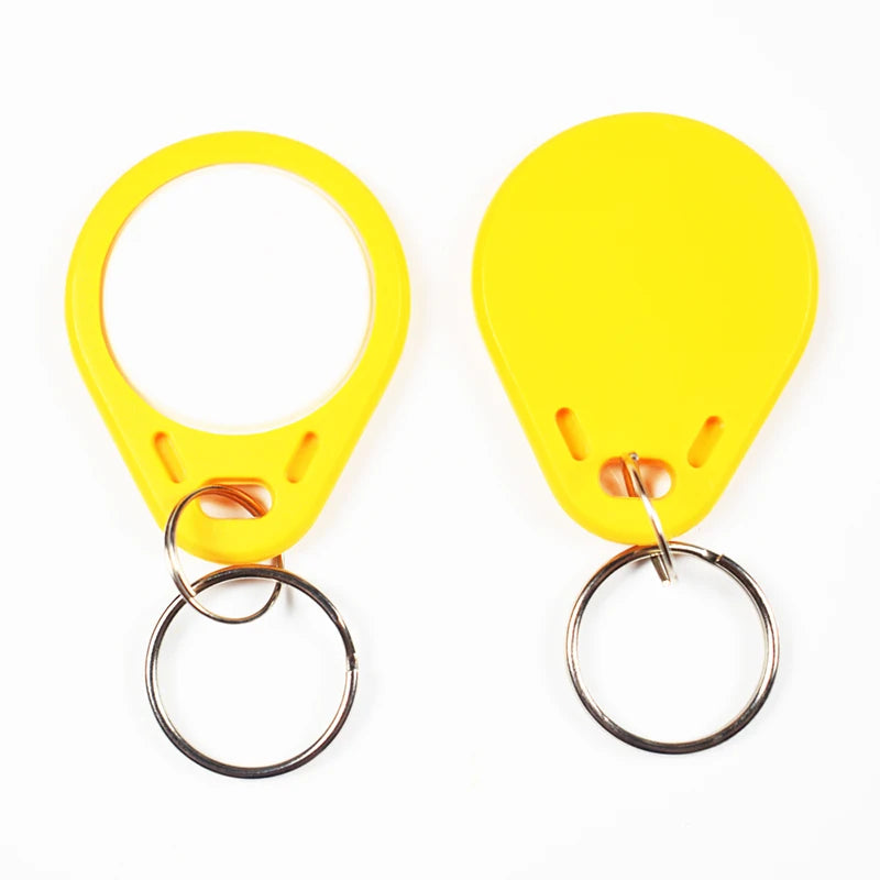 100pcs/Lot 125Khz Proximity RFID EM4305 T5577  Smart Card Read and Rewriteable Token Tag Keyfobs Keychains Access Control