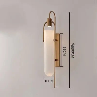 Modern Simple Living Room Led Wall Lamps Bedroom Bedside Wall Lights Fixtures Parlor Wall Deco Indoor Decor Lights Bathroom Lamp