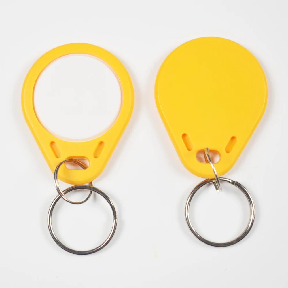 100pcs/Lot 125Khz Proximity RFID EM4305 T5577  Smart Card Read and Rewriteable Token Tag Keyfobs Keychains Access Control