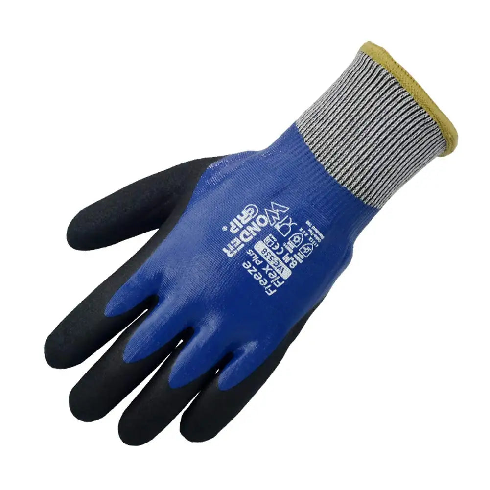WG-538 Cold Storage Glove Fully Oil Resistance Food Grade Contact Safety Glove Warm Water Proof Anti  Work Gloves -30 degree