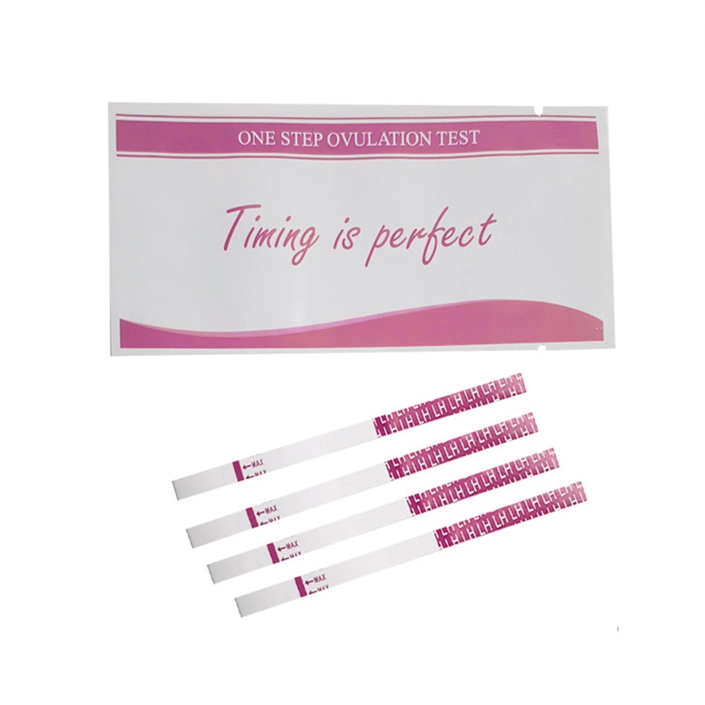 20pcs LH Ovulation Test Strip Fertility Urine Measuring Kits For Adult Women Over 99% Accuracy Ovulation Pregnant Test Paper