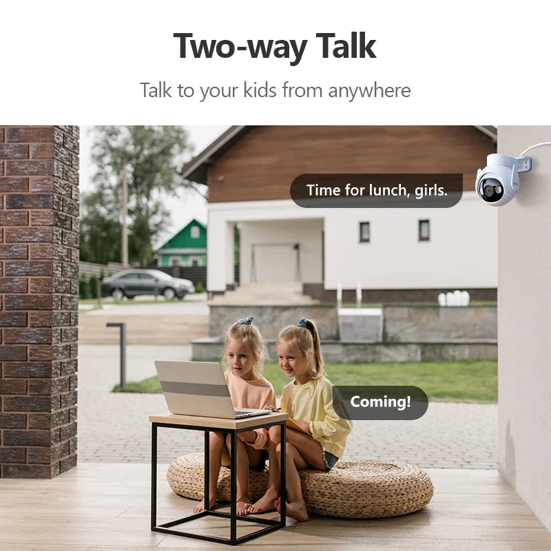 IMOU Cruiser 2 3/5MP Outdoor PTZ WiFi Camera IP66 Weatherproof Camera Two Way Talk Colorful Night Vision Human Vehicle Detection