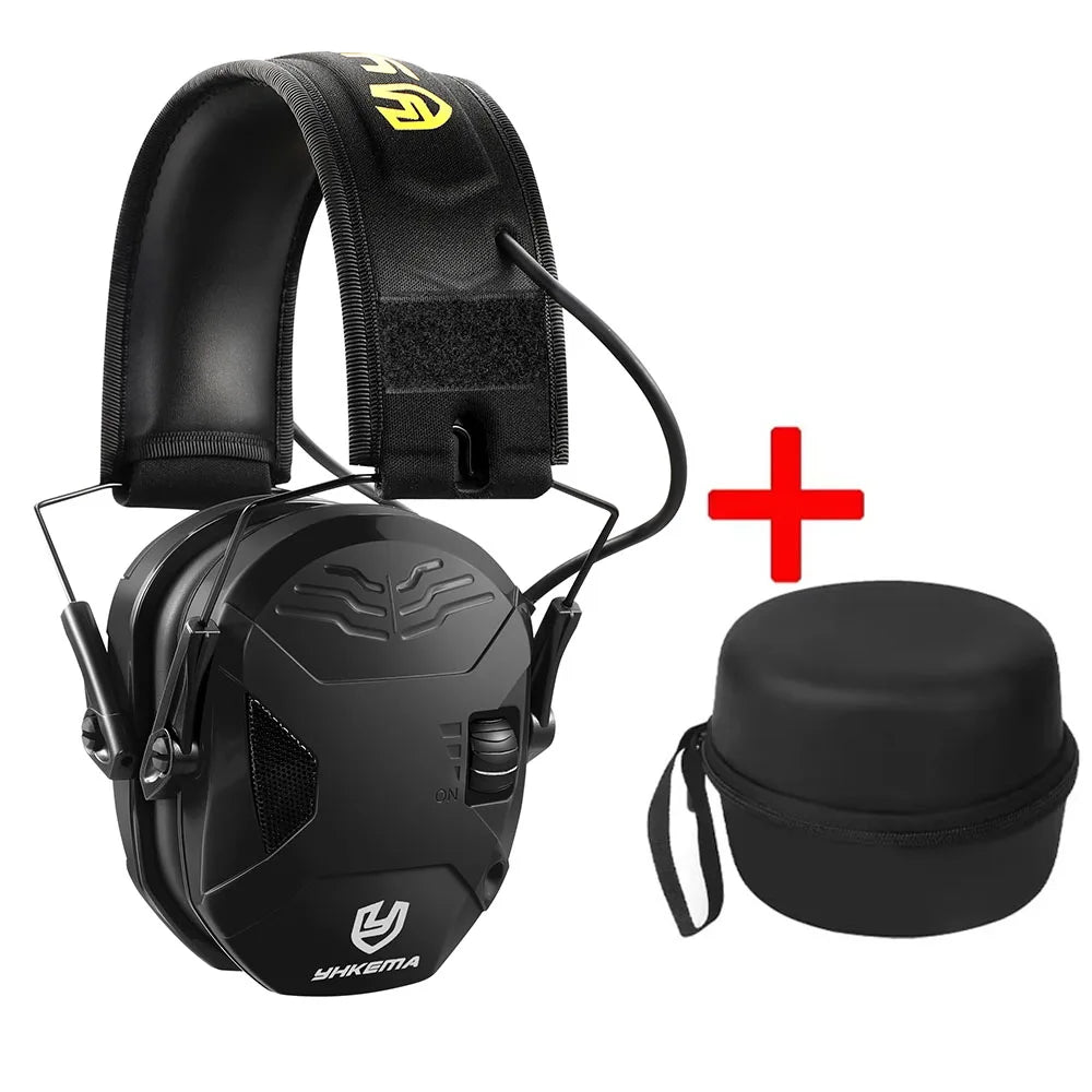 Earmuffs Active Headphones for Shooting Electronic Hearing Protection Ear Protect Noise Reduction Hunting Headphone