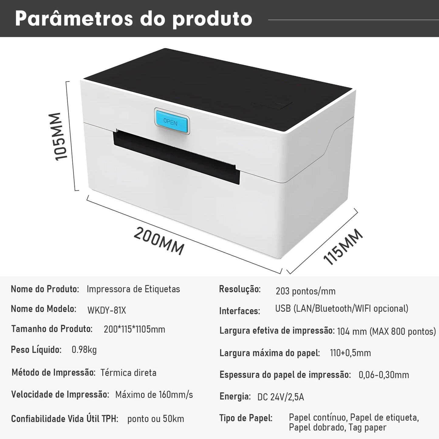 Portable Label Label Label Label Label Printer Ethernet Label Label Label Label Label Label Label Label Label Label Label Machine from Brazil
