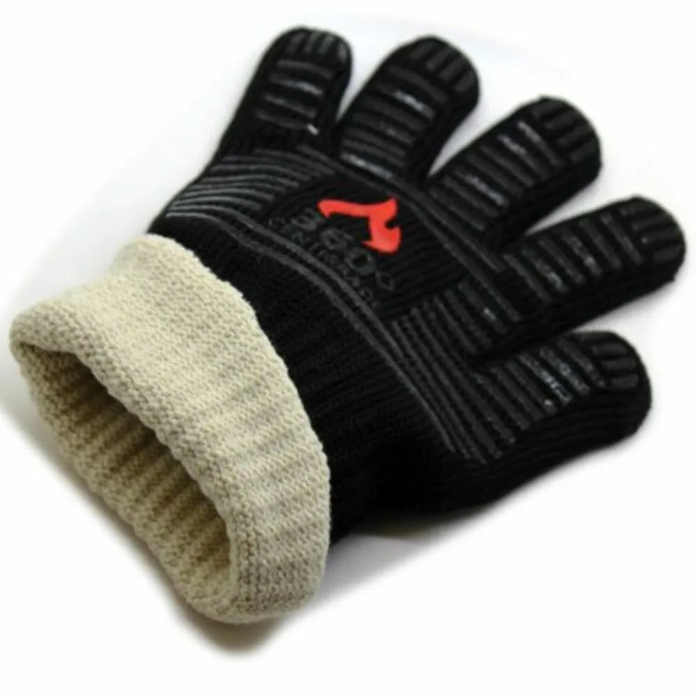 Heat insulation Fireplaces Stoves Log Burner Resistant Glove Fire Heat Glove Heat-resistant Glove Fire-resistant