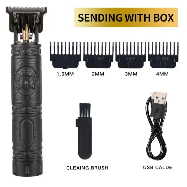 Vintage T9 Hair Clippers for Men Gifts Electric Hair Trimmer Barber Hair Cutting Machine Beard Shavers Shaving Machine Beard