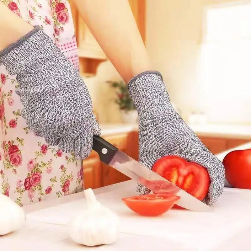 HPPE Level 5 Safety Anti Cut Gloves High-strength Industry Kitchen Gardening Anti-Scratch Anti-cut Glass Cutting Multi-purpose