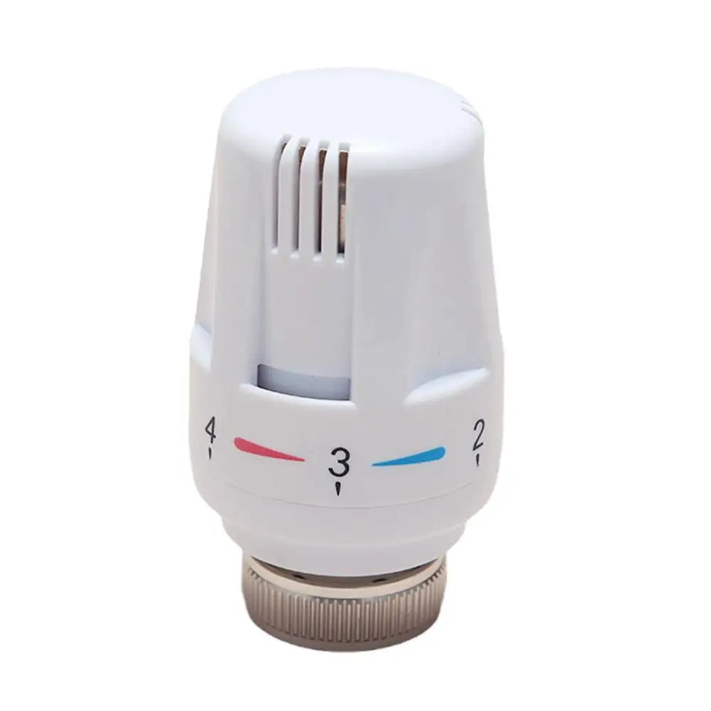 1pcs Thermostatic Radiators M30x1.5 Heating Zero Valve Control Valve Adjustable Floor Heating Temperature Thermostat Valve 2024