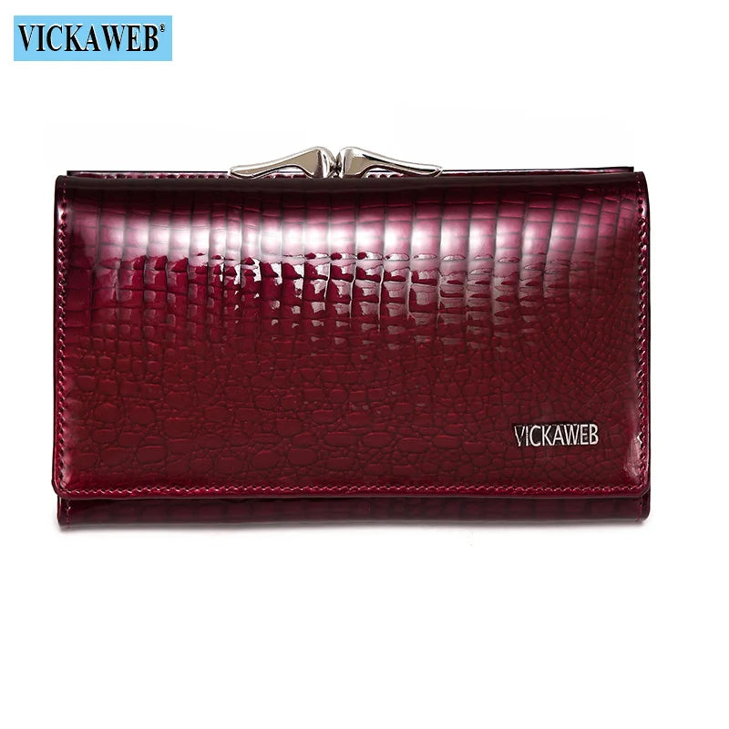 Short Wallet Female Fashion Purses Ladies Alligator Hasp & Zipper Small Coin Bag AE2155