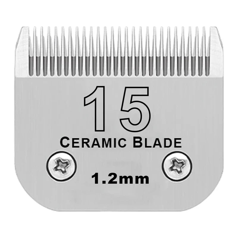 Pet Dog Cat Detachable Ceramic Blade Compatible with Andis,Oster A5 & 76,Wahl KM 10 Series Animals Grooming Clippers