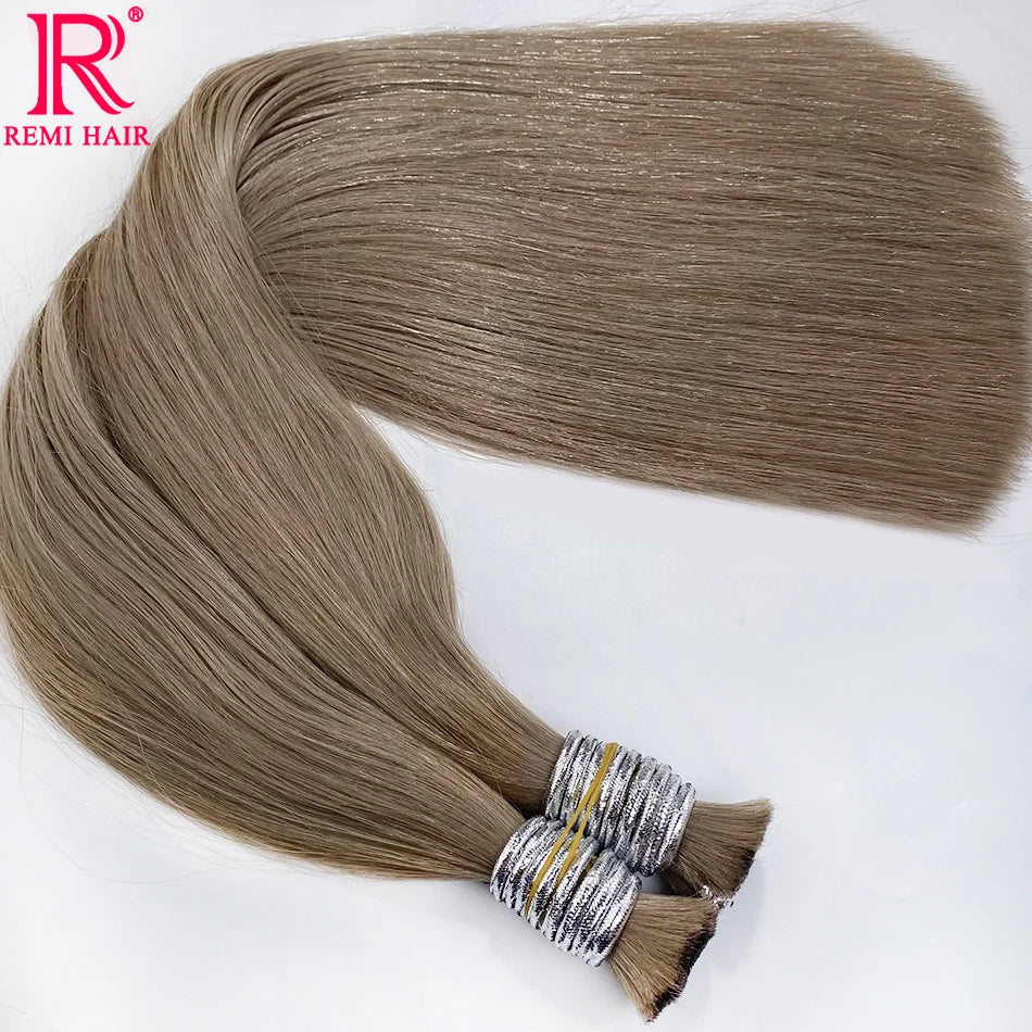 100% Real Human Hair Bulk No Weft Virgin Hair for Boho Braids Hair Extension Color 27# Vietnamese Hair Weaving For Braiding