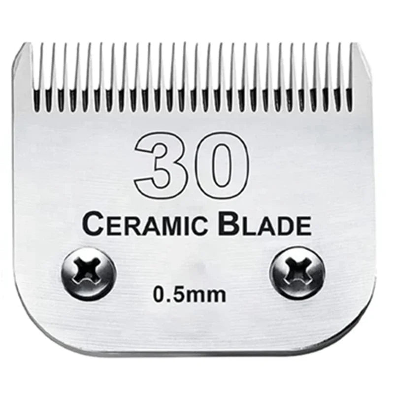 Pet Dog Cat Detachable Ceramic Blade Compatible with Andis,Oster A5 & 76,Wahl KM 10 Series Animals Grooming Clippers