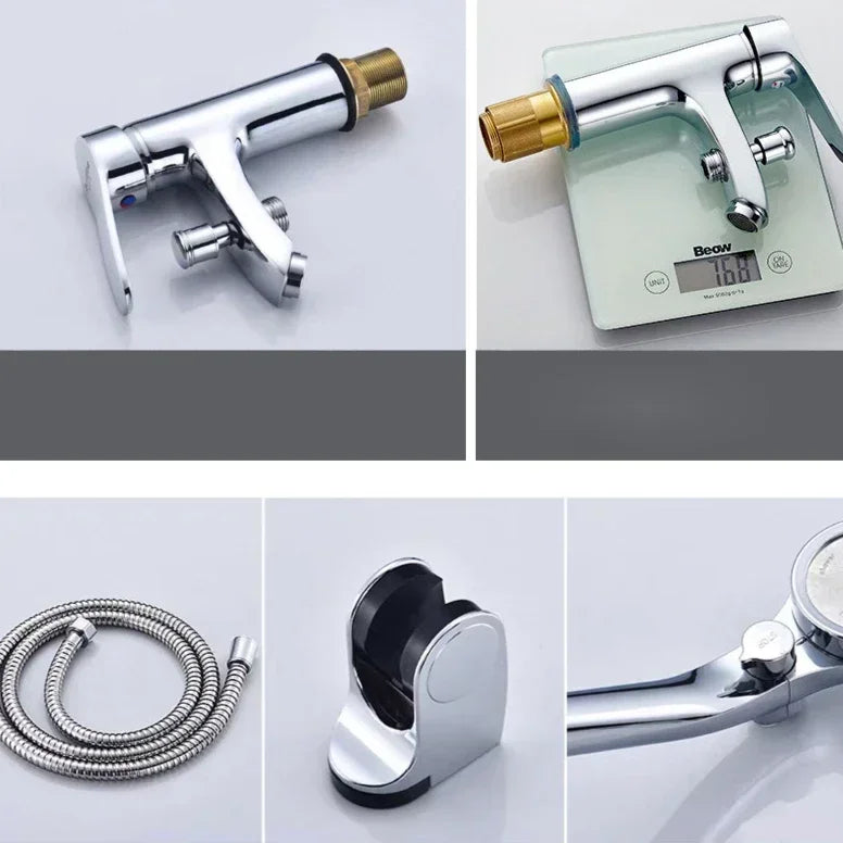 Bathroom Wash Faucet Single Hole Basin Faucet with Shower Sink Basin Wash Basin Bathroom Accessories