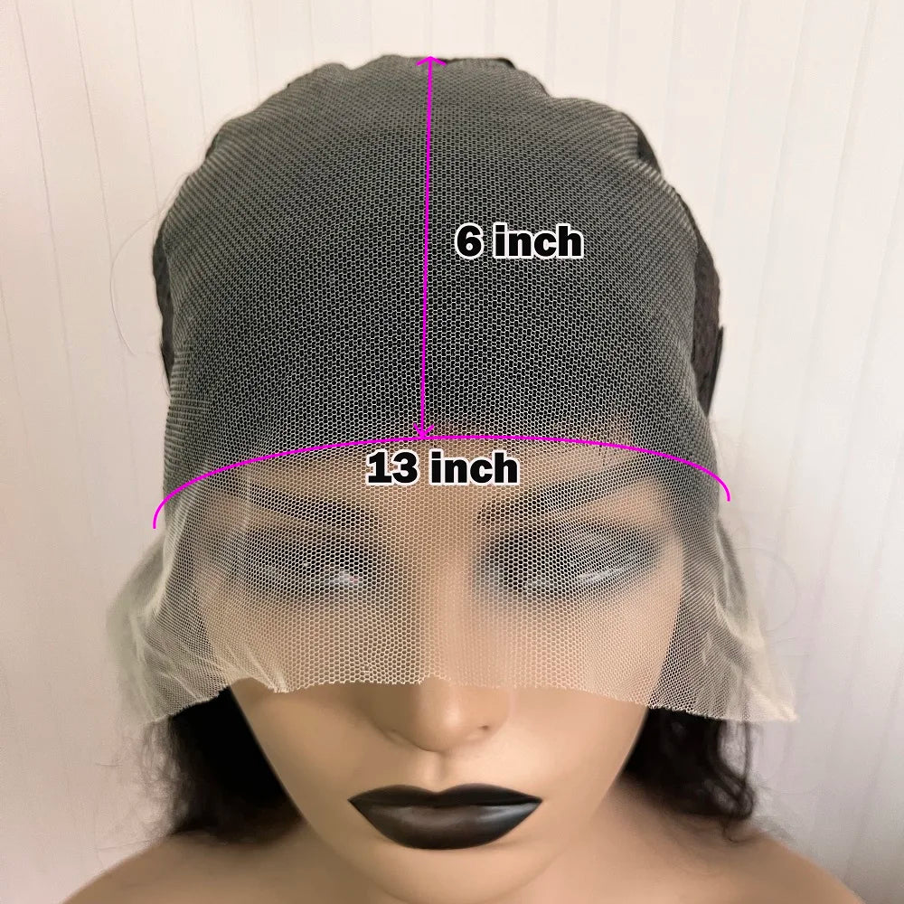 Highlight Brown Balayaga Human Hair Natural Wavy 13x4 Silk Top Lace Front Wigs Bleached Knots Glueless Full/360 Lace Front Wigs