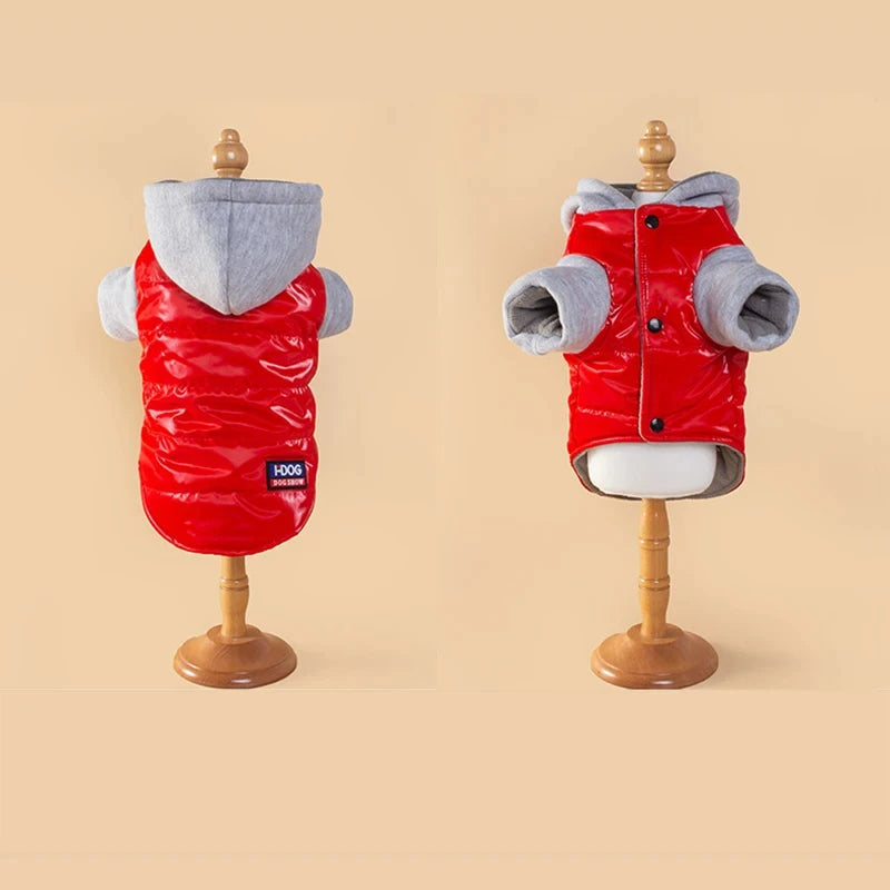 Dog Coat Jacket Puffer / Down Jacket Fashion Winter Warm Fashion Comfortable Outdoor Dailywear Homewear Dog Clothing for Small M