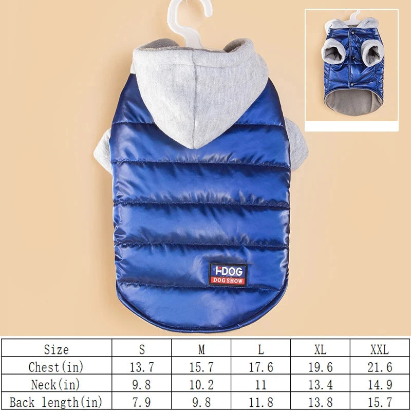 Dog Coat Jacket Puffer / Down Jacket Fashion Winter Warm Fashion Comfortable Outdoor Dailywear Homewear Dog Clothing for Small M