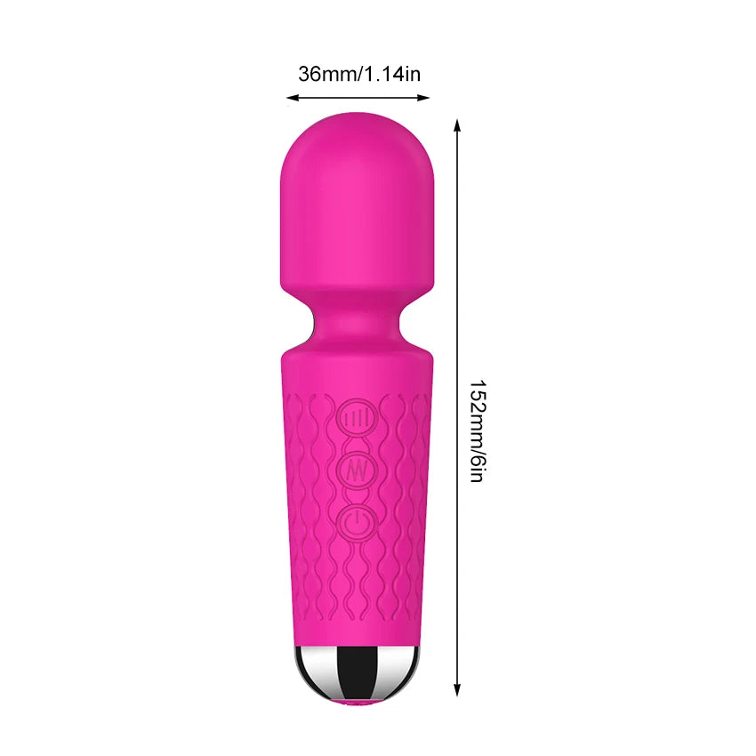 20 Modes Av Stick Vibrator Sex Toys For Women Clitoral Stimulation Massager G Spot Vibrator Masturbators Sexy Toys Adult Product