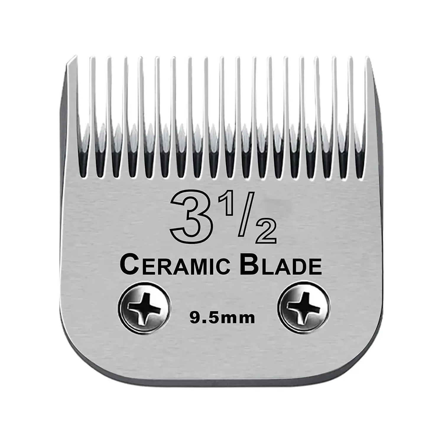 Pet Dog Cat Detachable Ceramic Blade Compatible with Andis,Oster A5 & 76,Wahl KM 10 Series Animals Grooming Clippers