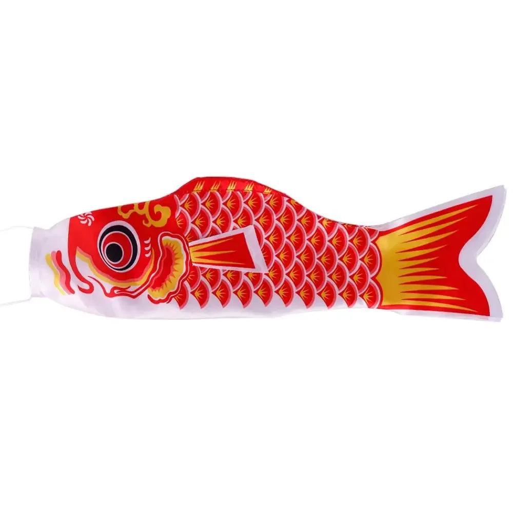 40cm-100cm Carp Windsock Traditional Japanese Carp Windsock Hanging Home Decoration Fish Flag Festival Carp Windsock Streamer
