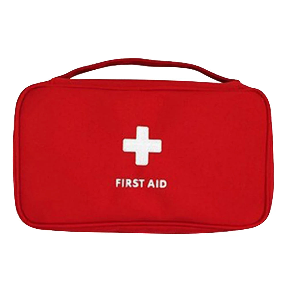 900D Oxford First Aid Kit Compartment Medicine Classification Storage Bag with Handle Waterproof Large Capacity for Outdoor Home