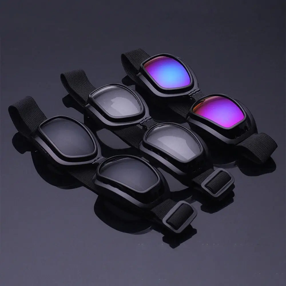 Plastic Folded Protective Glasses Impact Resistant Mutlicolor Skiing Cycling Protective Eyewear Dustproof Work Safety Glasses