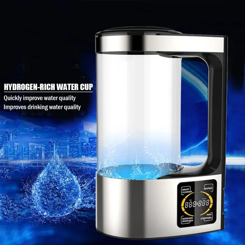 Hydrogen Rich Water Machine Constant Temperature 2000ML Hydrogen Water Pitcher Maker Machine Microelectrolysis Anti Aging