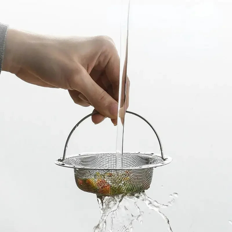 1/2Pcs Stainless Steel Kitchen Sink Filter, Garbage Food Residue/Hair Catcher, Keep Your Bathtub