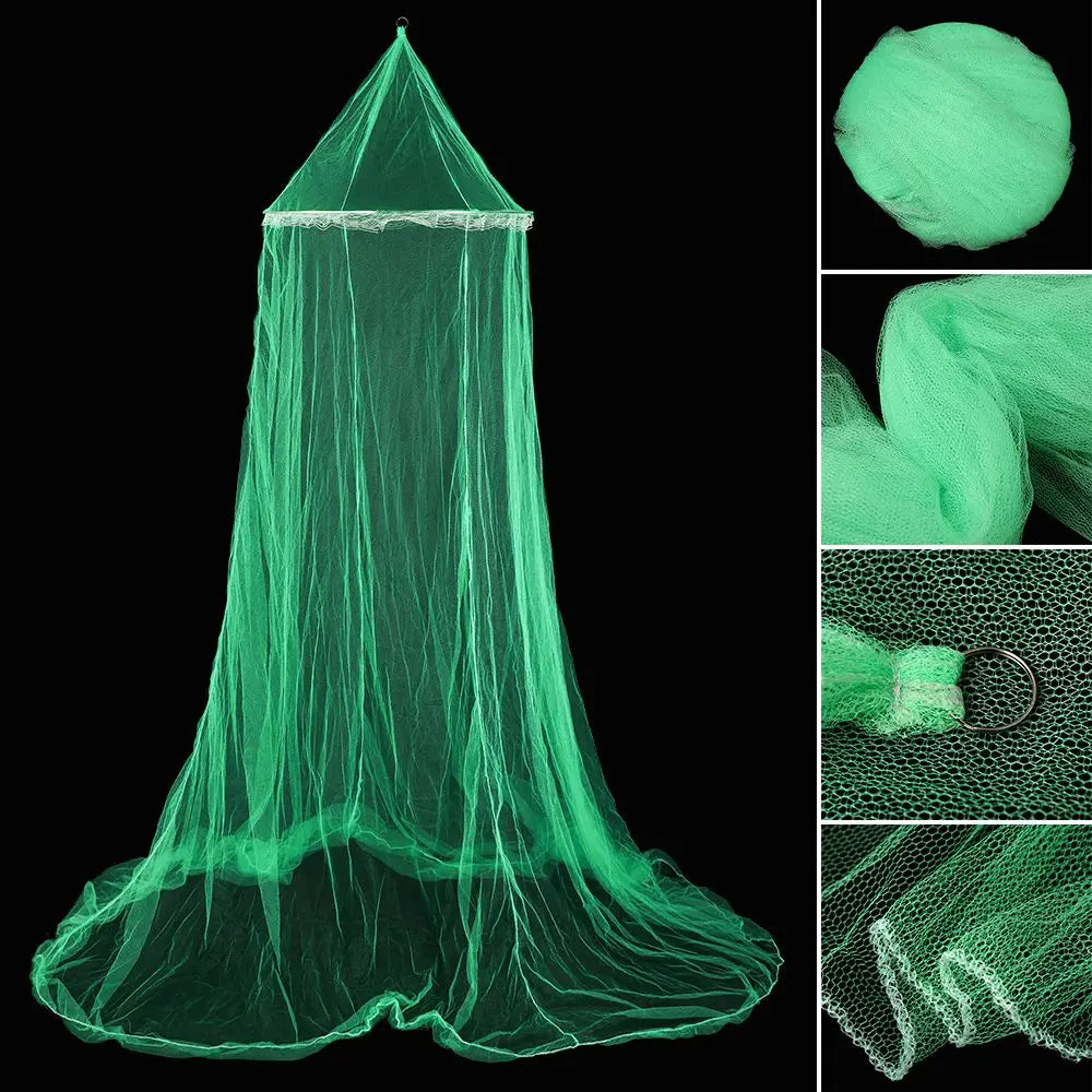 Canopy Encryption Dome Fly Insect Mesh Princess Mosquito Net Repellent Protection Single Entry Bed Decoration