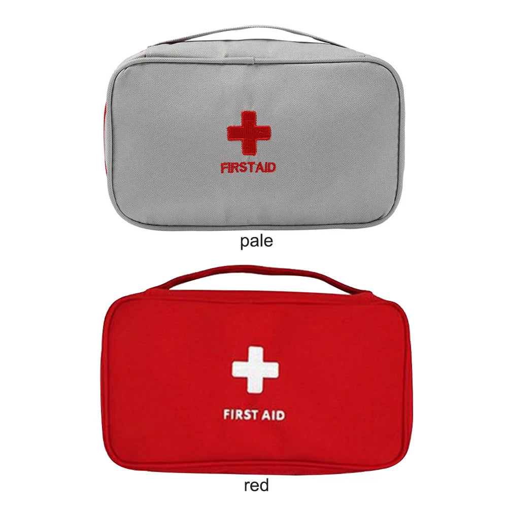 900D Oxford First Aid Kit Compartment Medicine Classification Storage Bag with Handle Waterproof Large Capacity for Outdoor Home