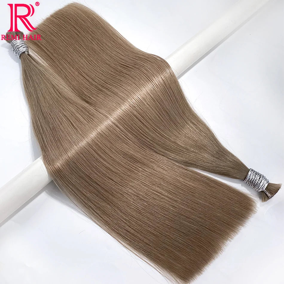 100% Real Human Hair Bulk No Weft Virgin Hair for Boho Braids Hair Extension Color 27# Vietnamese Hair Weaving For Braiding