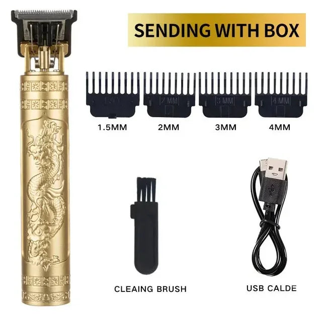Vintage T9 Hair Clippers for Men Gifts Electric Hair Trimmer Barber Hair Cutting Machine Beard Shavers Shaving Machine Beard