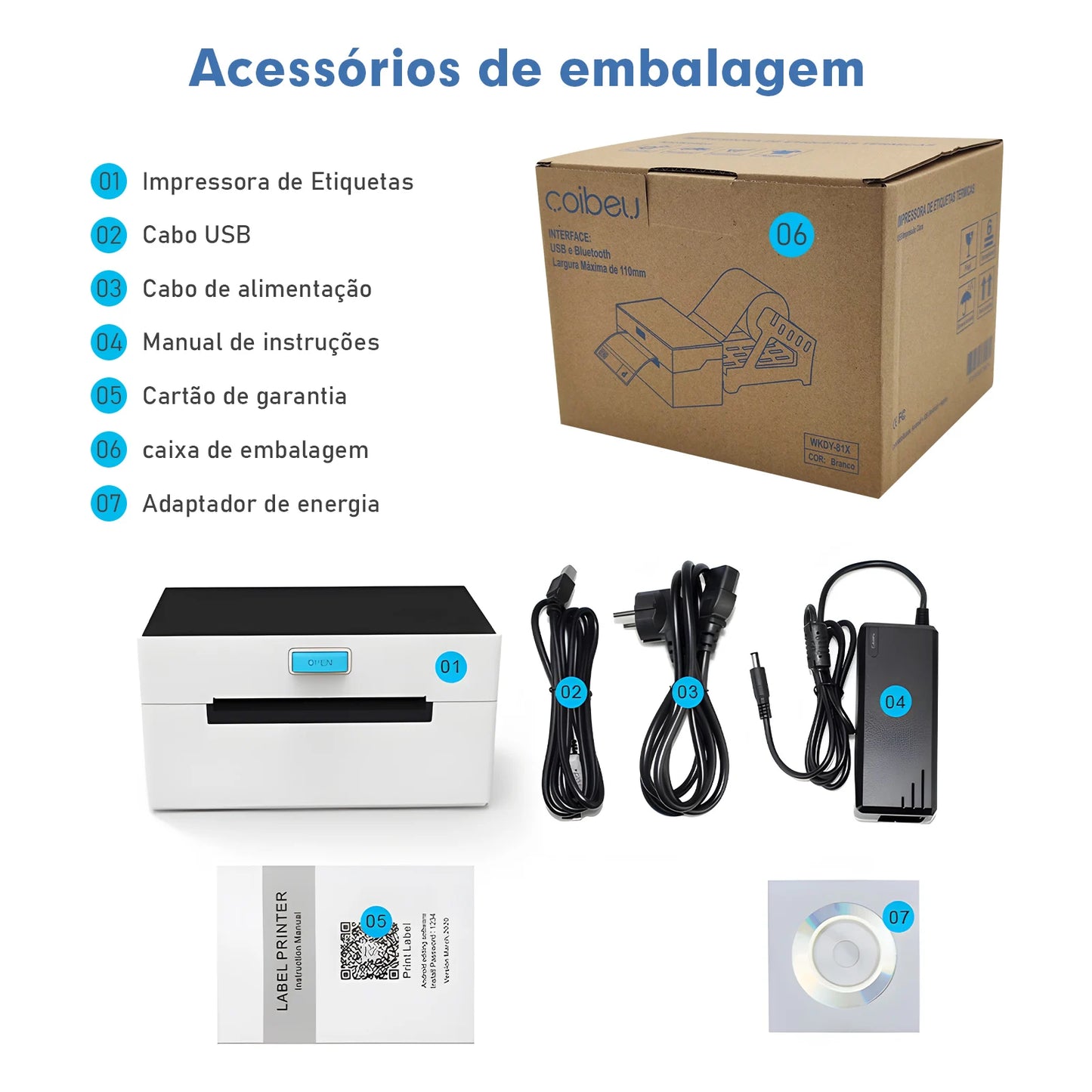 Portable Label Label Label Label Label Printer Ethernet Label Label Label Label Label Label Label Label Label Label Label Machine from Brazil