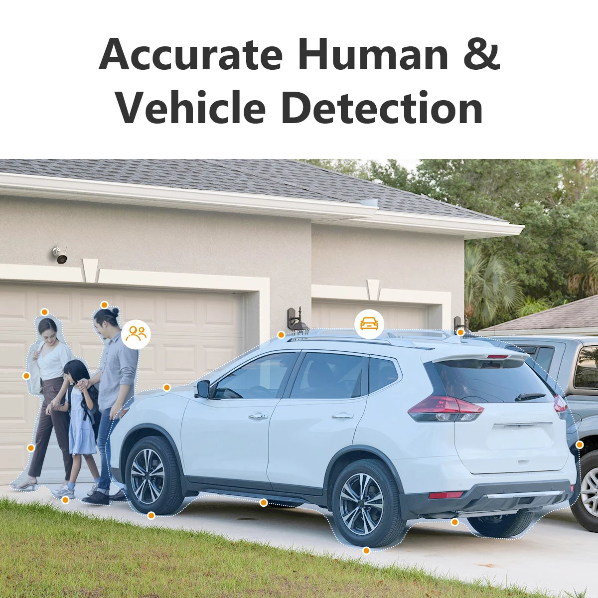 IMOU Cruiser 2 3/5MP Outdoor PTZ WiFi Camera IP66 Weatherproof Camera Two Way Talk Colorful Night Vision Human Vehicle Detection