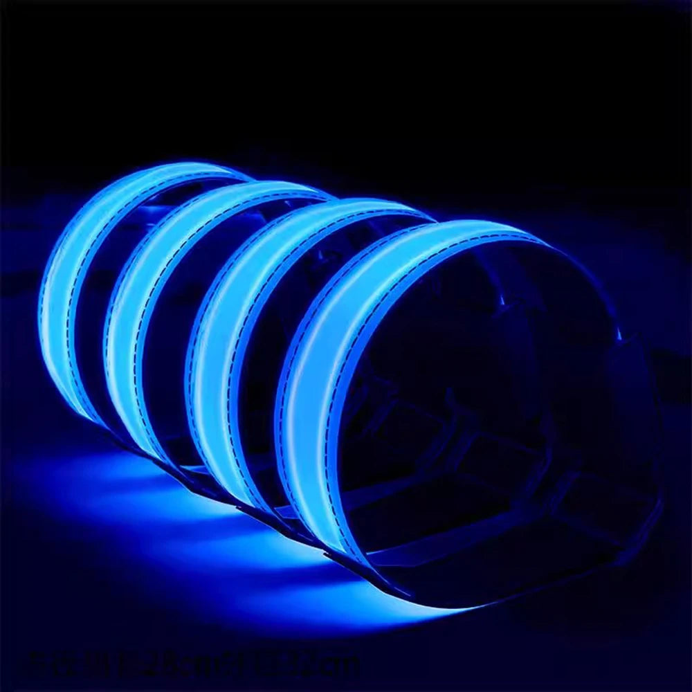 LED Outdoor Night Running Armband Sports Safety Light Belt Warning Wristband for Cycling Bike Bicycle - Arm Leg Warning