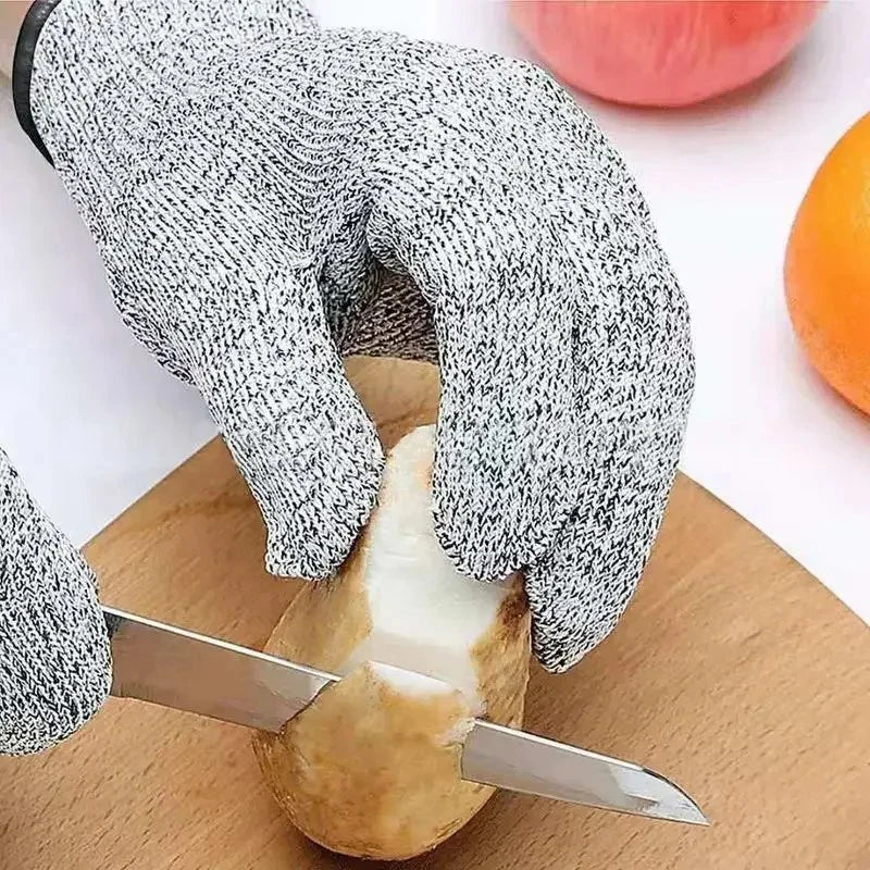 HPPE Level 5 Safety Anti Cut Gloves High-strength Industry Kitchen Gardening Anti-Scratch Anti-cut Glass Cutting Multi-purpose