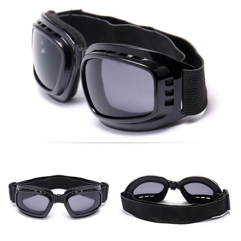 Plastic Folded Protective Glasses Impact Resistant Mutlicolor Skiing Cycling Protective Eyewear Dustproof Work Safety Glasses