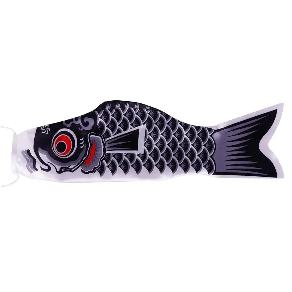 40cm-100cm Carp Windsock Traditional Japanese Carp Windsock Hanging Home Decoration Fish Flag Festival Carp Windsock Streamer
