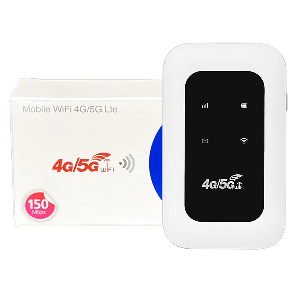 4G Mobile WIFI Router 150Mbps 4G LTE Wireless Router 2200mA Portable MiFi Modem Mobile Pocket Wifi Hotspot with Sim Card Slot