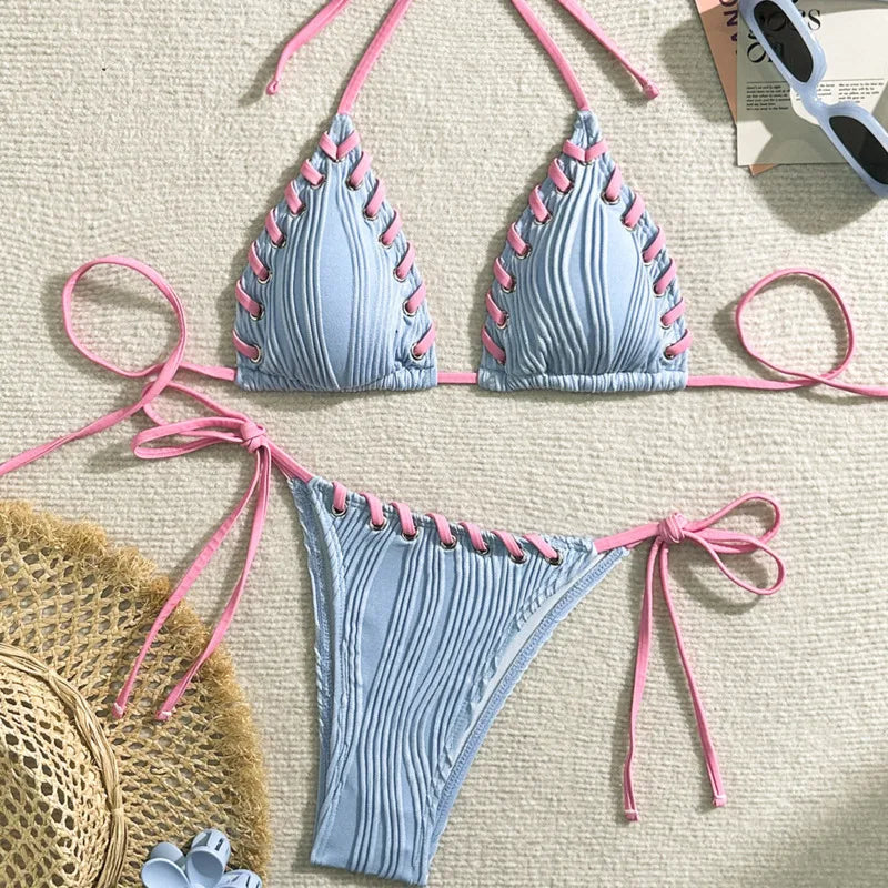 Sexy Bikinis  Women's Swimwear Female Swimsuit For Swimming Wear Bathing Suits Brazilian Bikini Set Beachwear Pool Bather