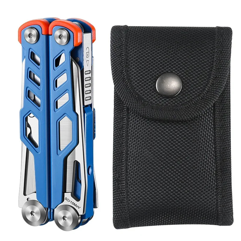Outdoor EDC Stainless Steel Multifunctional  Folding Pliers Portable Camping Camping Hiking Combine Tool