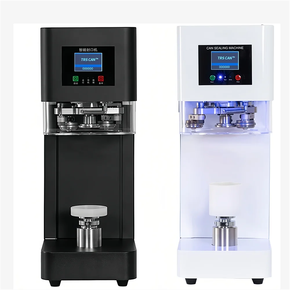Commercial Can Sealing Machine 330/500/650ml Can Sealer 55mm Caliber Milk Tea Beverage Bottle PET Aluminum Bottle