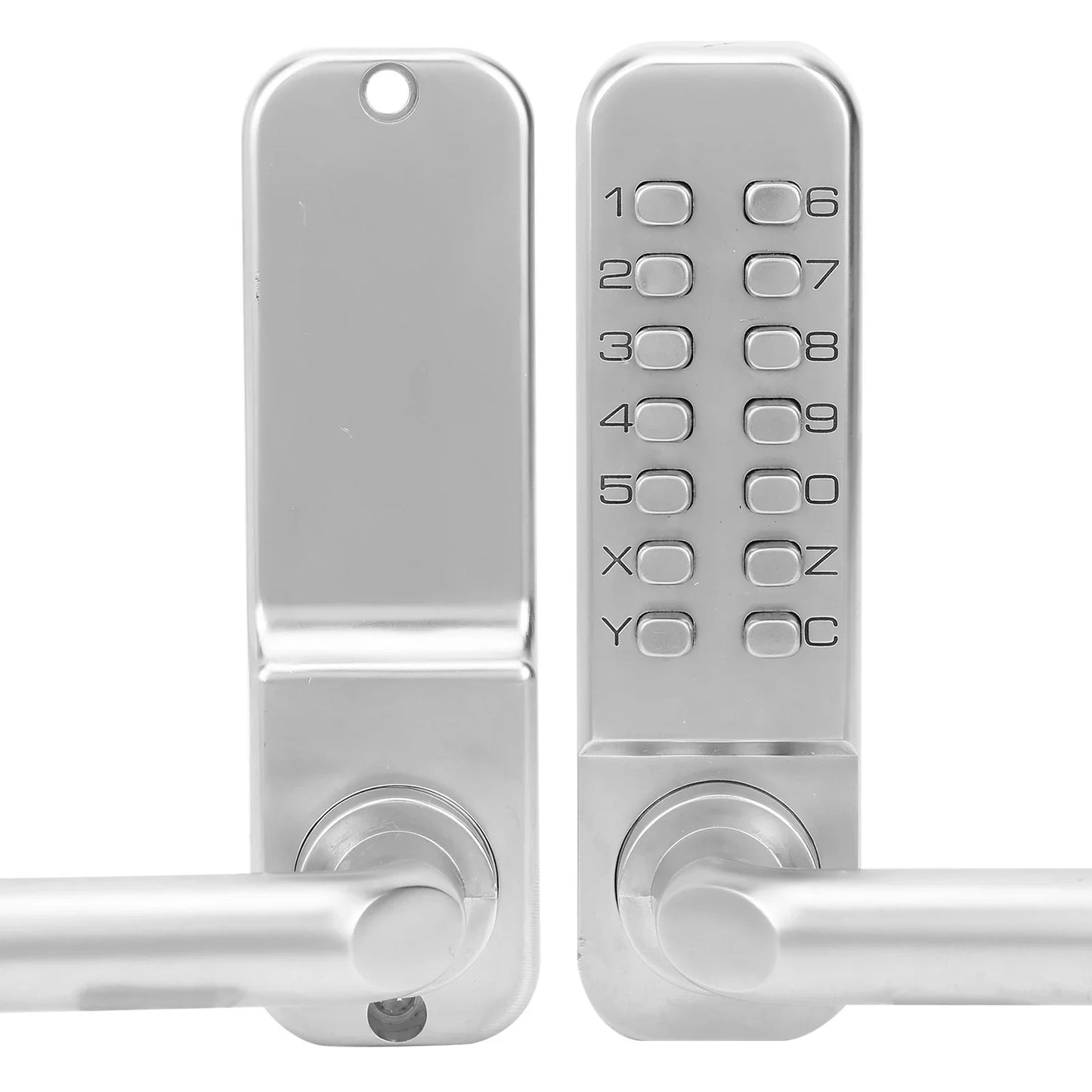 Waterproof and Sunscreen Mechanical Digital Lock Password Entry Non Power Anti Theft Safety Home Access Code Door Lock