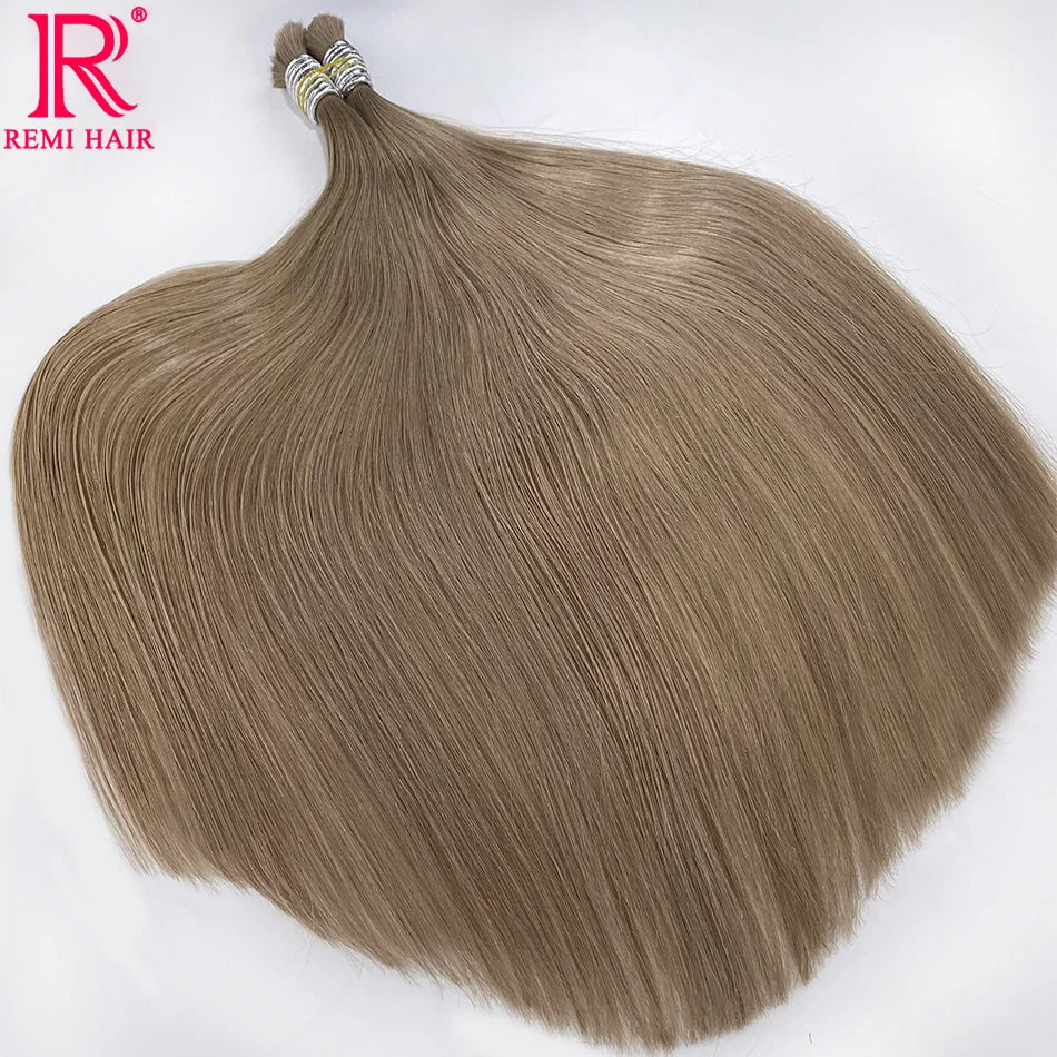 100% Real Human Hair Bulk No Weft Virgin Hair for Boho Braids Hair Extension Color 27# Vietnamese Hair Weaving For Braiding